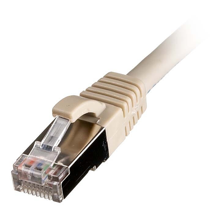 100 Pack 3m CAT6A S/FTP Snagless Network Cables Grey LSZH 26AWG