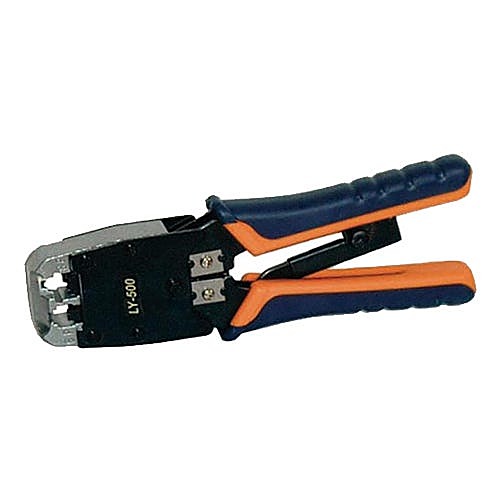 Ratchet Crimper for RJ45 and RJ11 Plugs