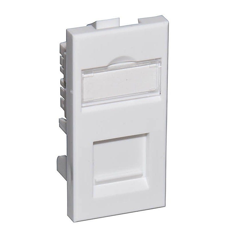 Shielded Cat6 Euro RJ45 Data Modules, Pack of 10