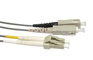 0.5m OM1 Fibre Optic Network Cable LC-SC 62.5/125