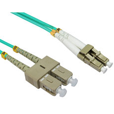 10m OM4 LC SC Fibre Optic Network Cable 50/125